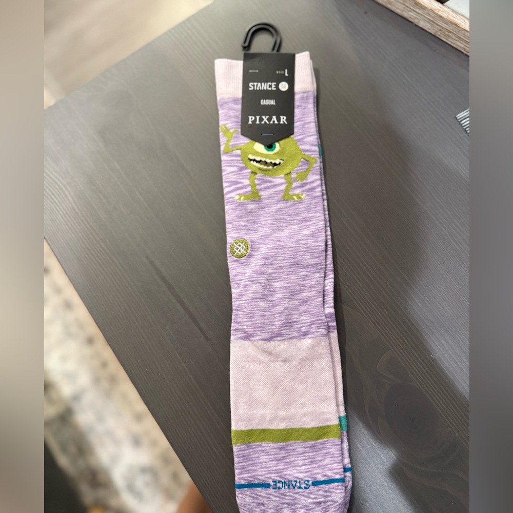 Monsters INC Stance Socks NWT Large